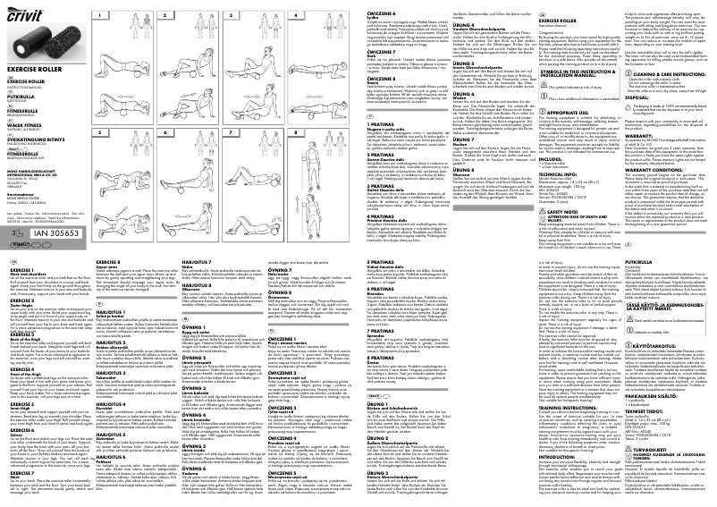 Image de la première page du manuel de l'appareil IAN 305653