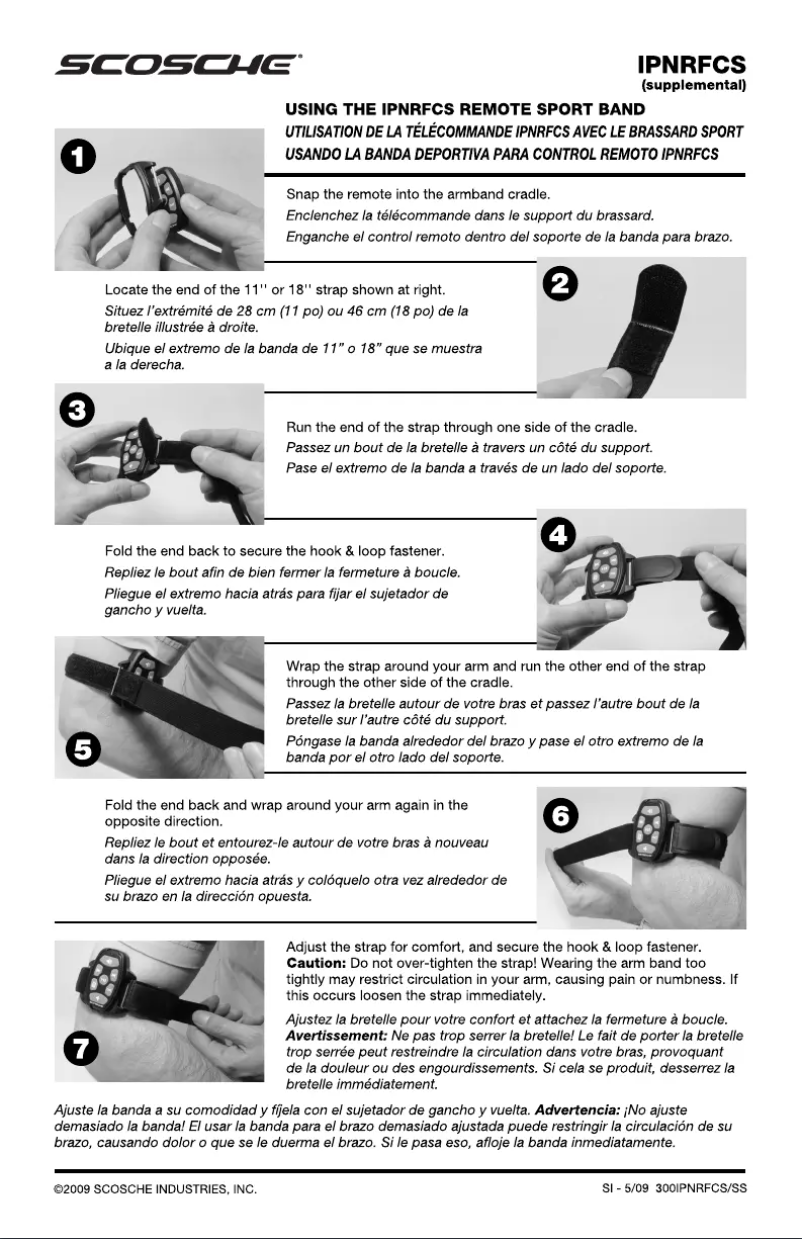 First page image of the manual for IPNRFCS