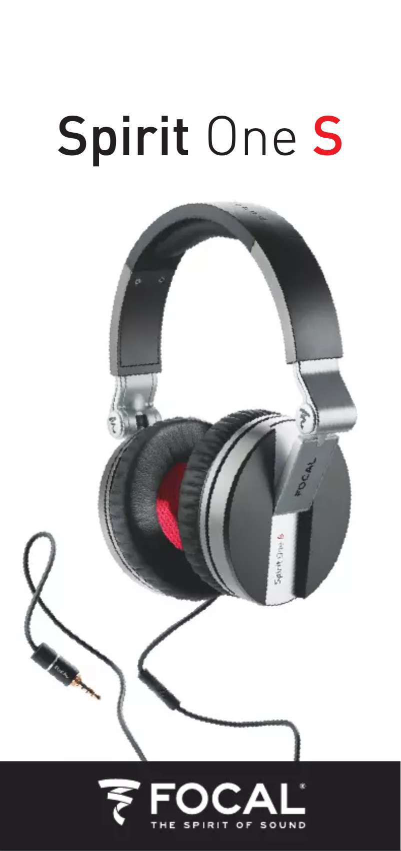 Imagen de la primera página del manual del dispositivo Spirit One S