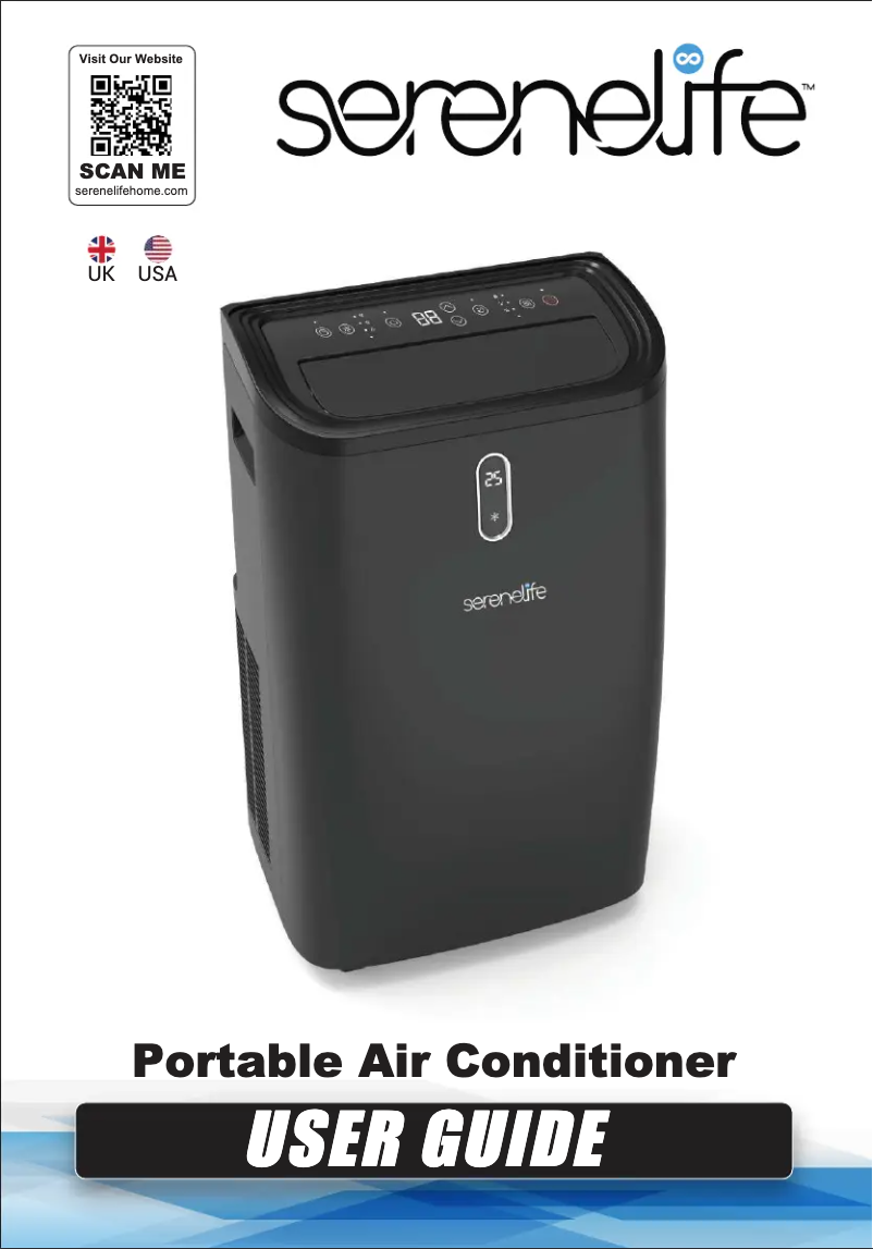 Page 1 de la notice Manuel utilisateur SereneLife SLPAC242B