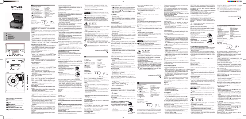 Image de la première page du manuel de l'appareil MT-110 GR