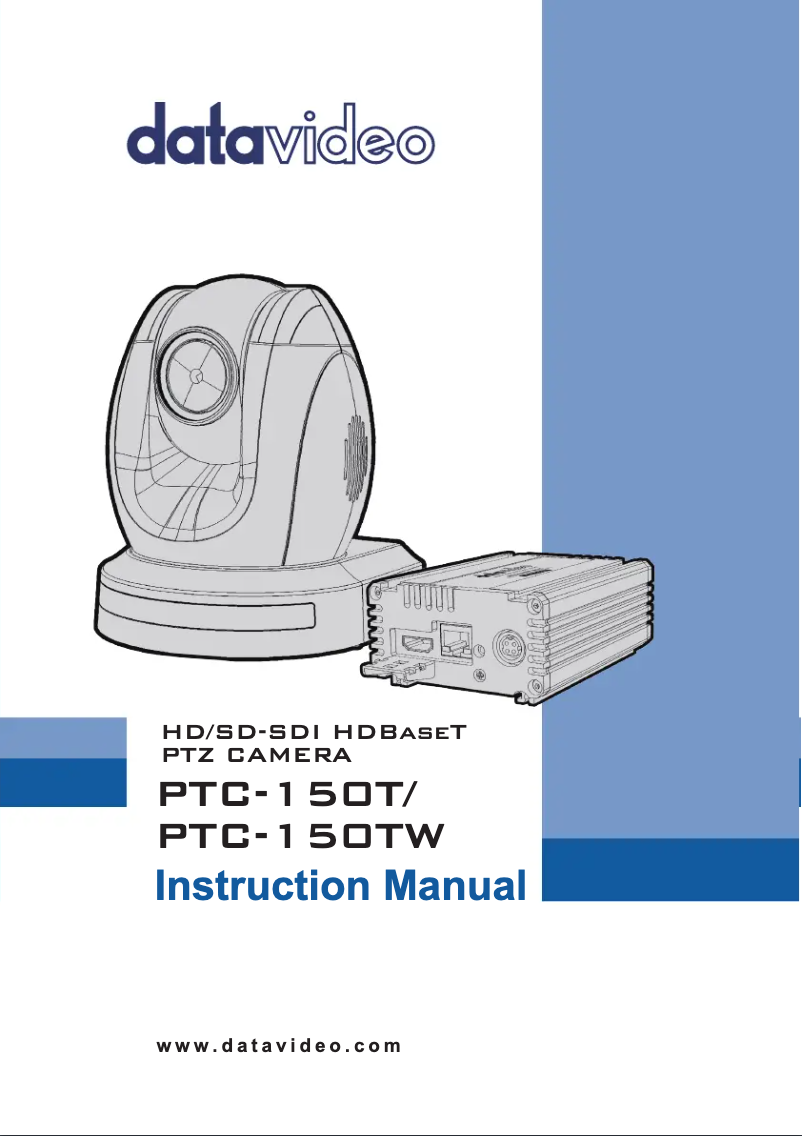 Image de la première page du manuel de l'appareil PTC-150TL