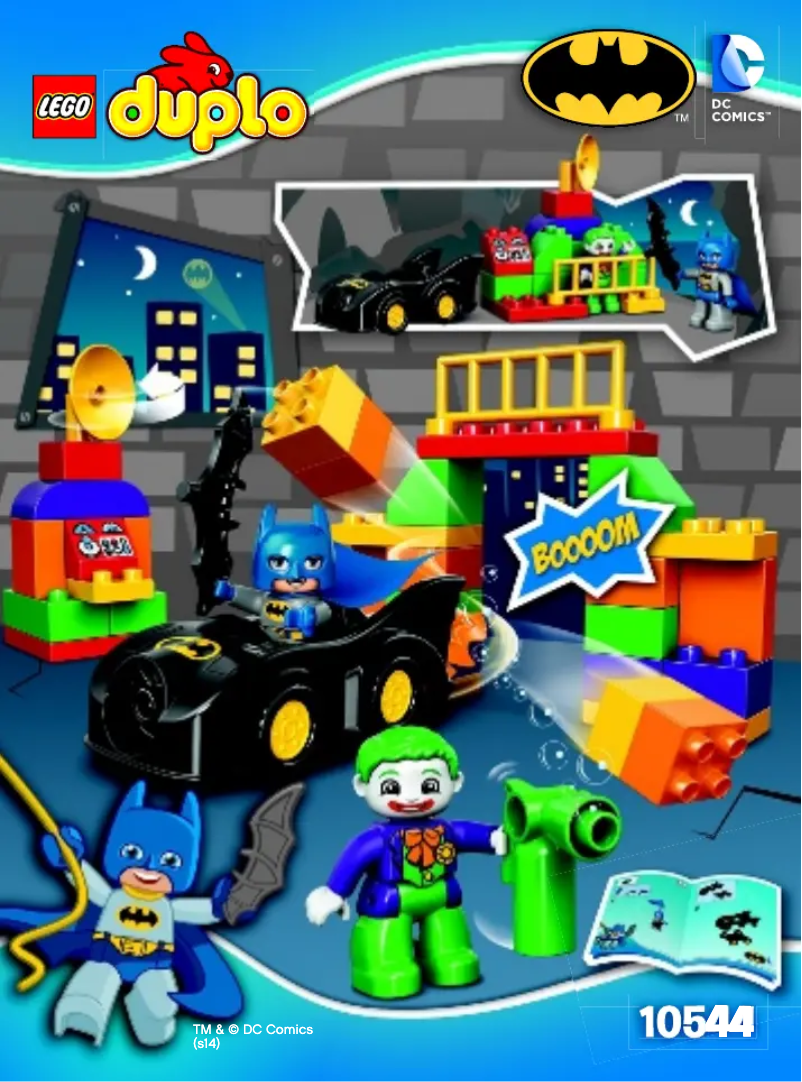 Page n°1 - Manuel utilisateur Lego Duplo 10544