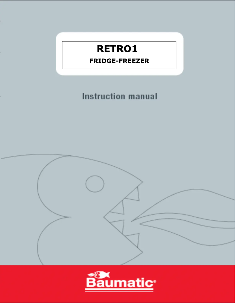 Page n°1 - Manuel utilisateur Baumatic RETRO 1