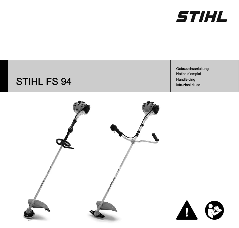Page 1 de la notice Manuel utilisateur Stihl FS 94