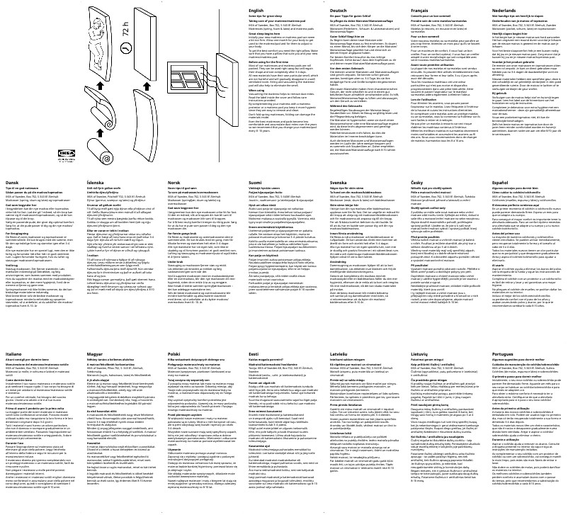 Image de la première page du manuel de l'appareil NÄSFJÄLLET 805.580.42