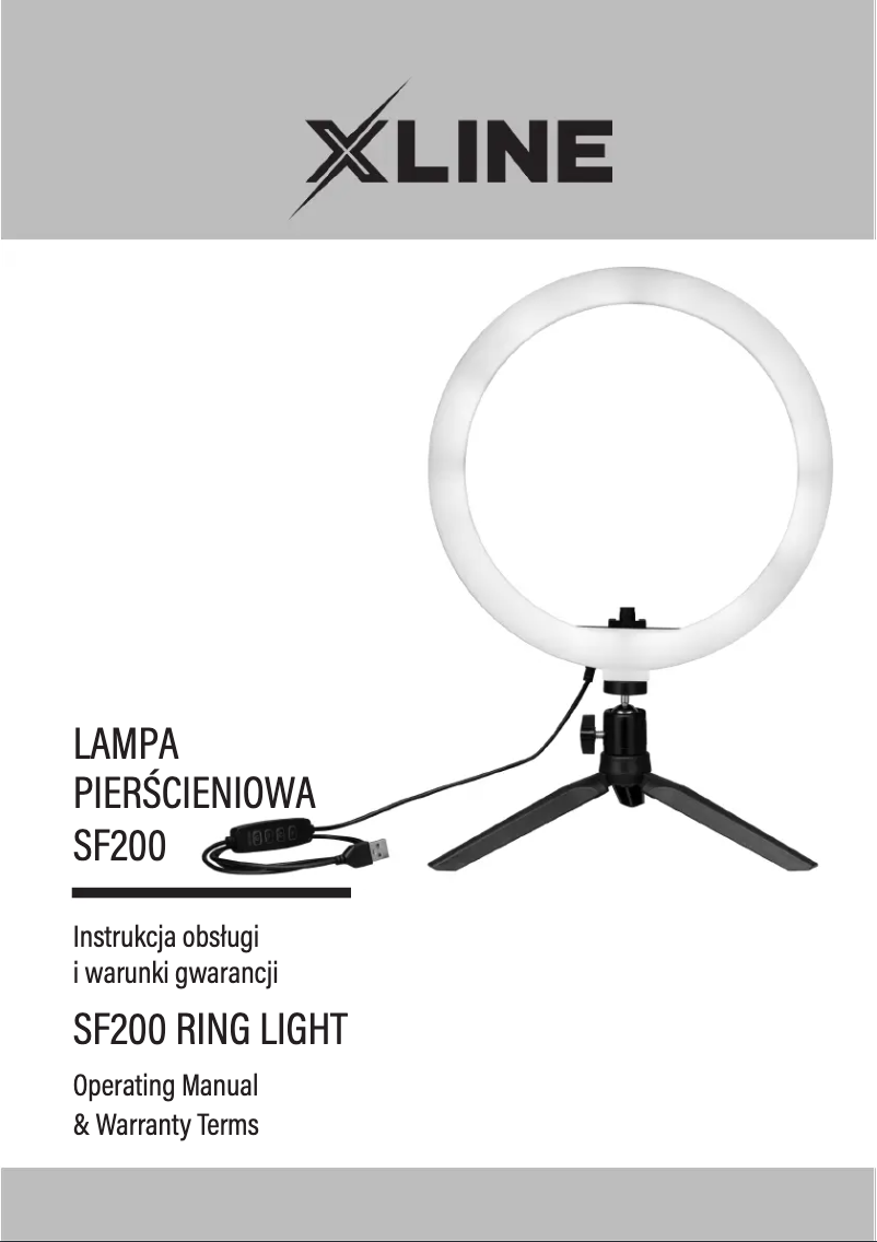 Página 1 del manual Manual de usuario Xline SF200