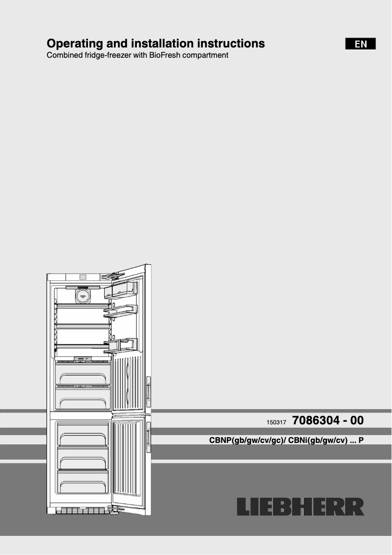 Page n°1 - Manuel utilisateur Liebherr CBNIGW 4855 Premium