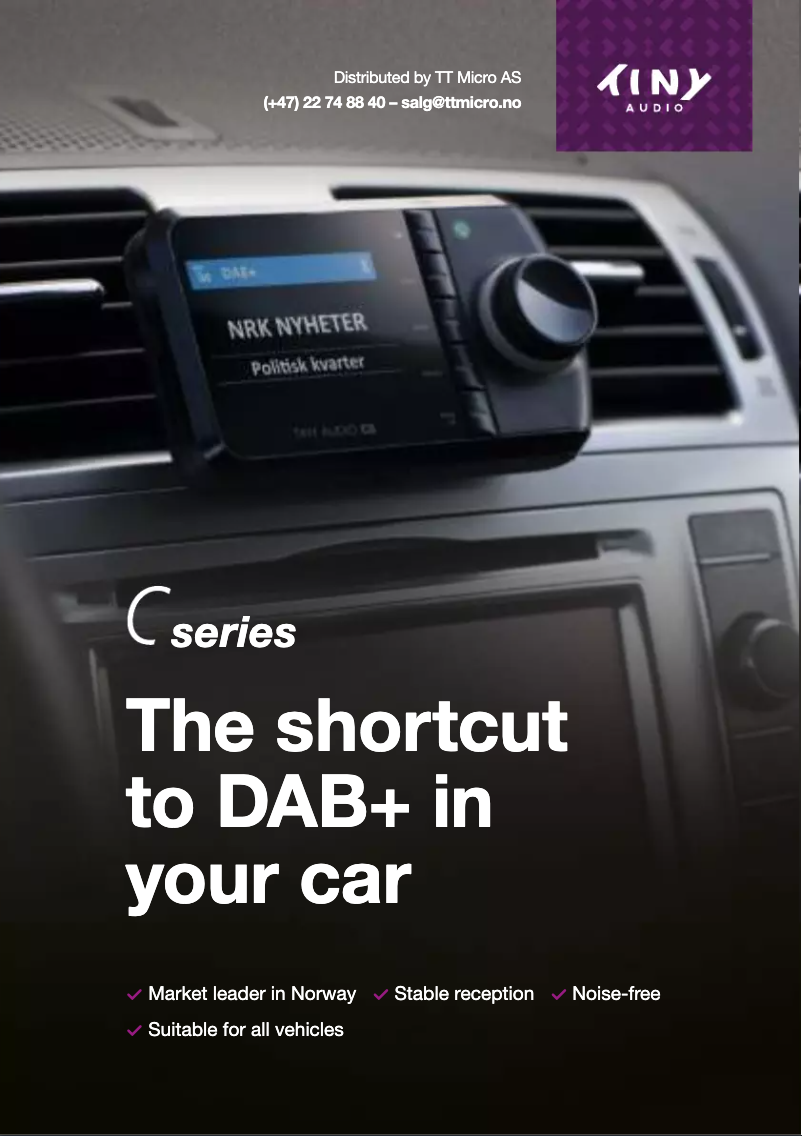 Página 1 del manual Manual de usuario Tiny Audio C8