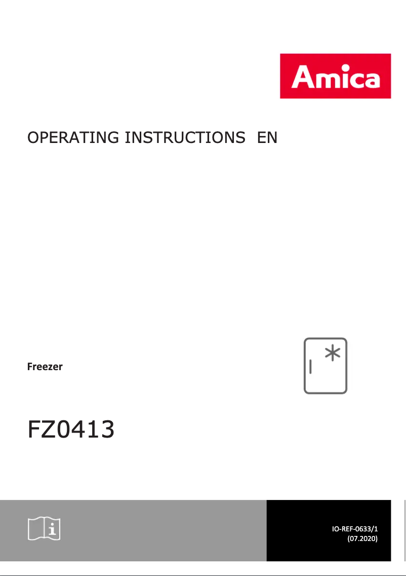 Página 1 del manual Manual de usuario Amica FZ0413
