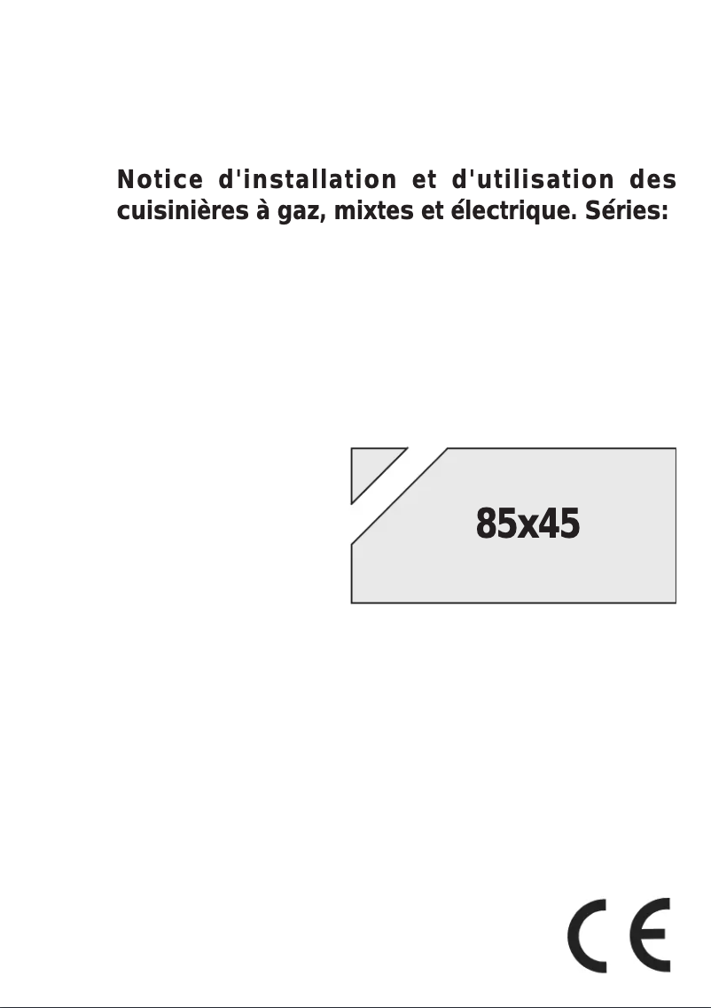 Page 1 de la notice Manuel utilisateur Aspes 5CA31PBUT