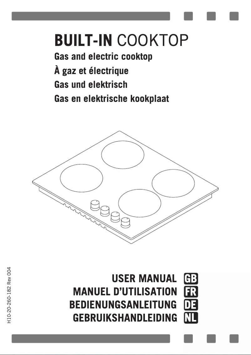 Page n°1 - Manuel utilisateur Simfer BIH 6404