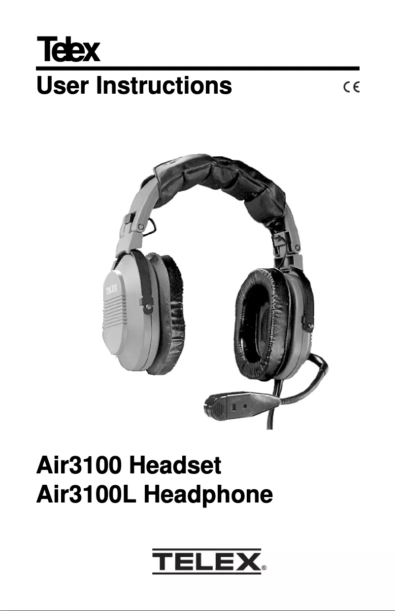 Image de la première page du manuel de l'appareil Air 3100