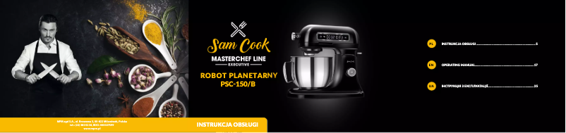 Image de la première page du manuel de l'appareil PSC-150/B