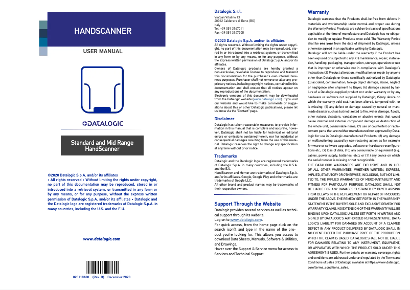 Image de la première page du manuel de l'appareil MC-HS7500