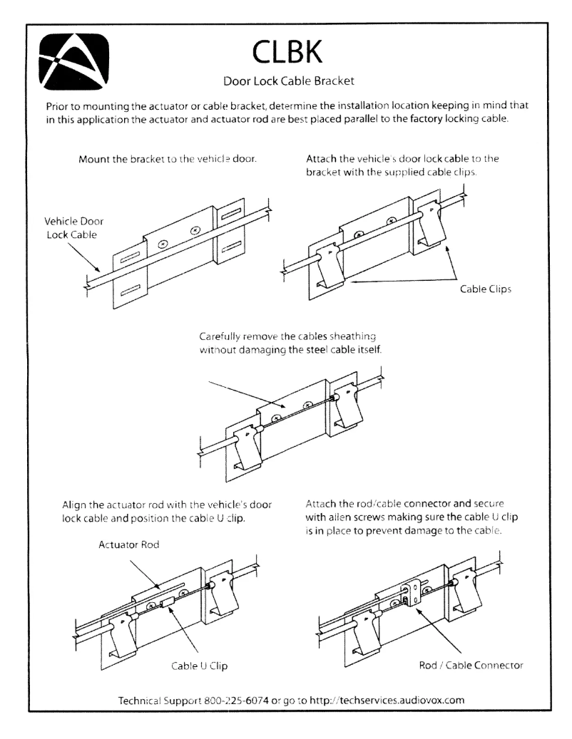 Image de la première page du manuel de l'appareil CLBK
