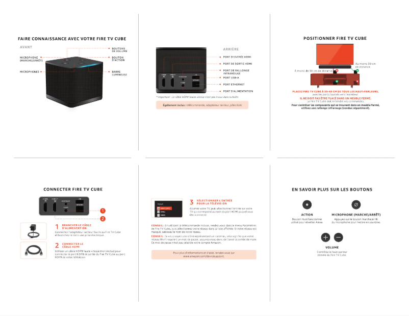 Page n°1 - Manuel utilisateur Amazon Fire TV