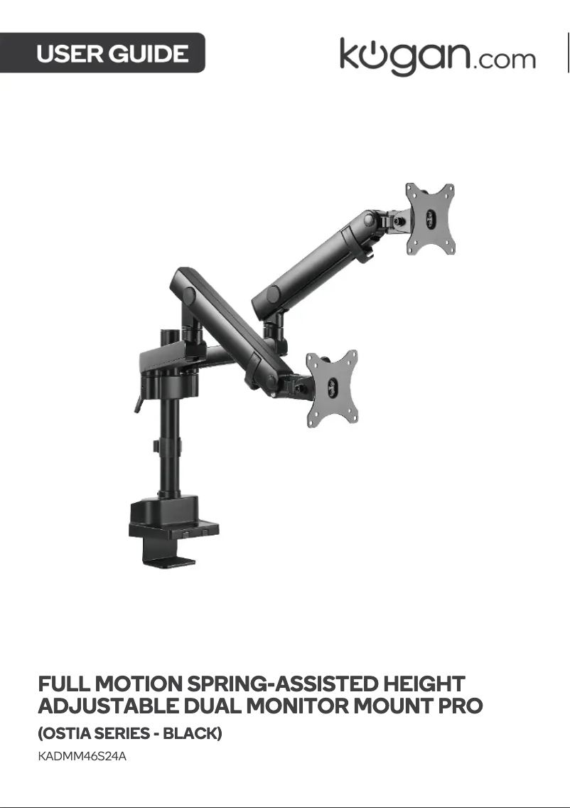 Page 1 de la notice Manuel utilisateur Kogan KADMM46S24A