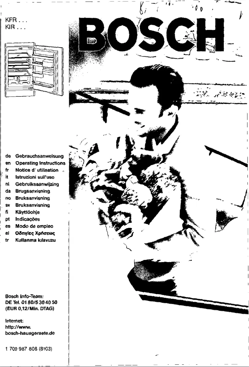 Página 1 del manual Manual de usuario Bosch KIR2574
