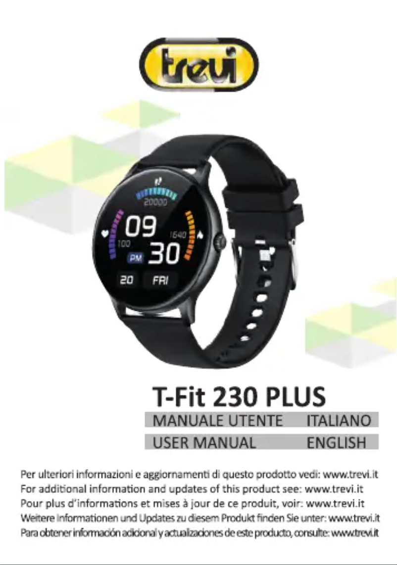 Page 1 de la notice Manuel utilisateur Trevi T-Fit 230 Call