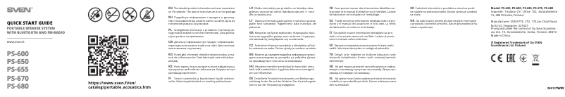 Image de la première page du manuel de l'appareil PS-680