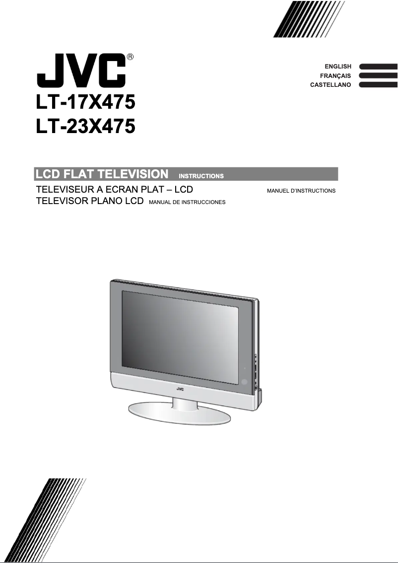 Page n°1 - Manuel utilisateur JVC LT-23X475