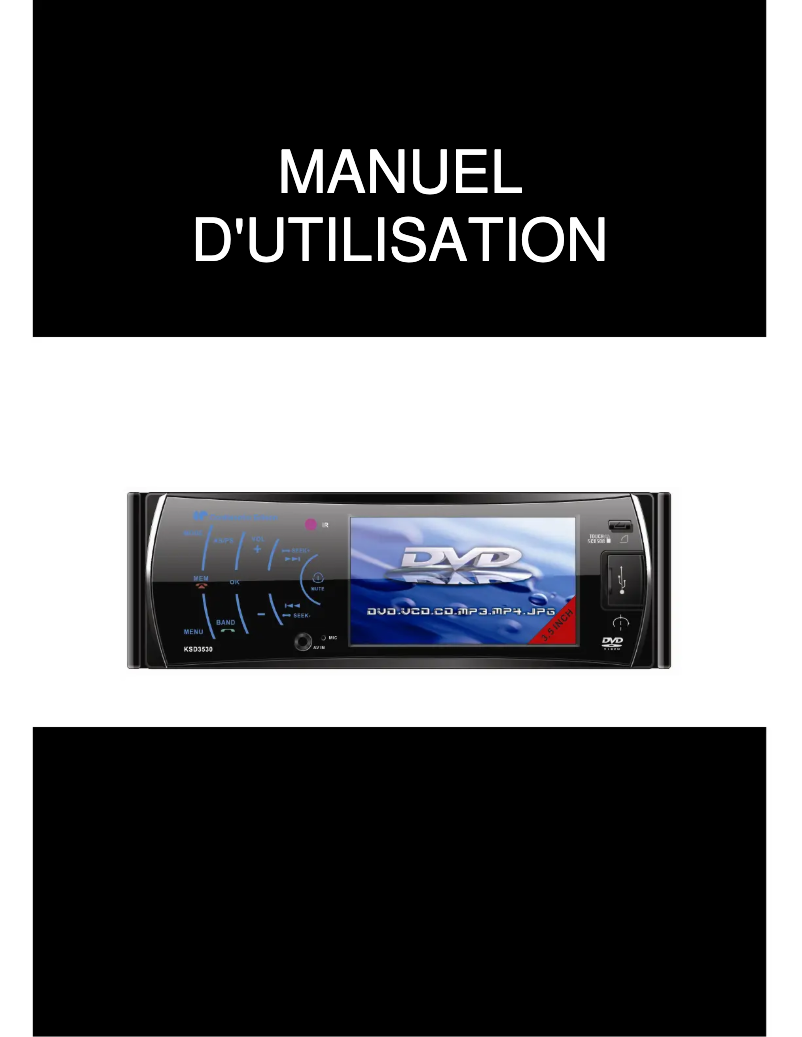 Page n°1 - Manuel utilisateur Continental Edison KSD3530