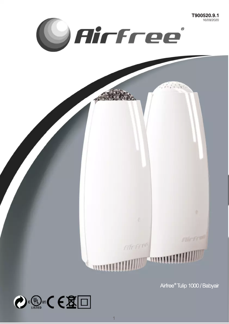 Image de la première page du manuel de l'appareil Tulip 1000