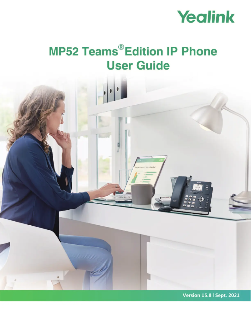 Image de la première page du manuel de l'appareil MP52