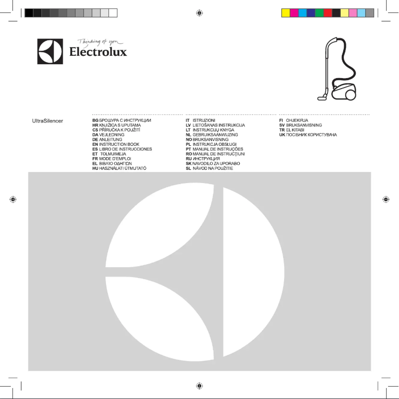 Page 1 de la notice Manuel utilisateur Electrolux USGREEN