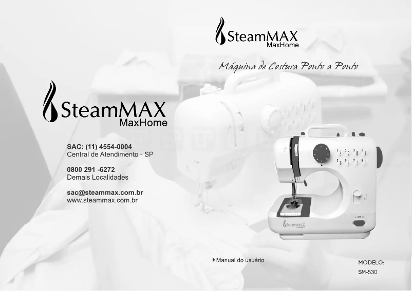 Page 1 de la notice Manuel utilisateur SteamMax SM-530