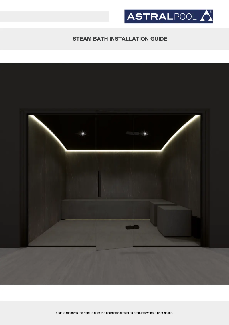 Page 1 de la notice Manuel utilisateur AstralPool Asana