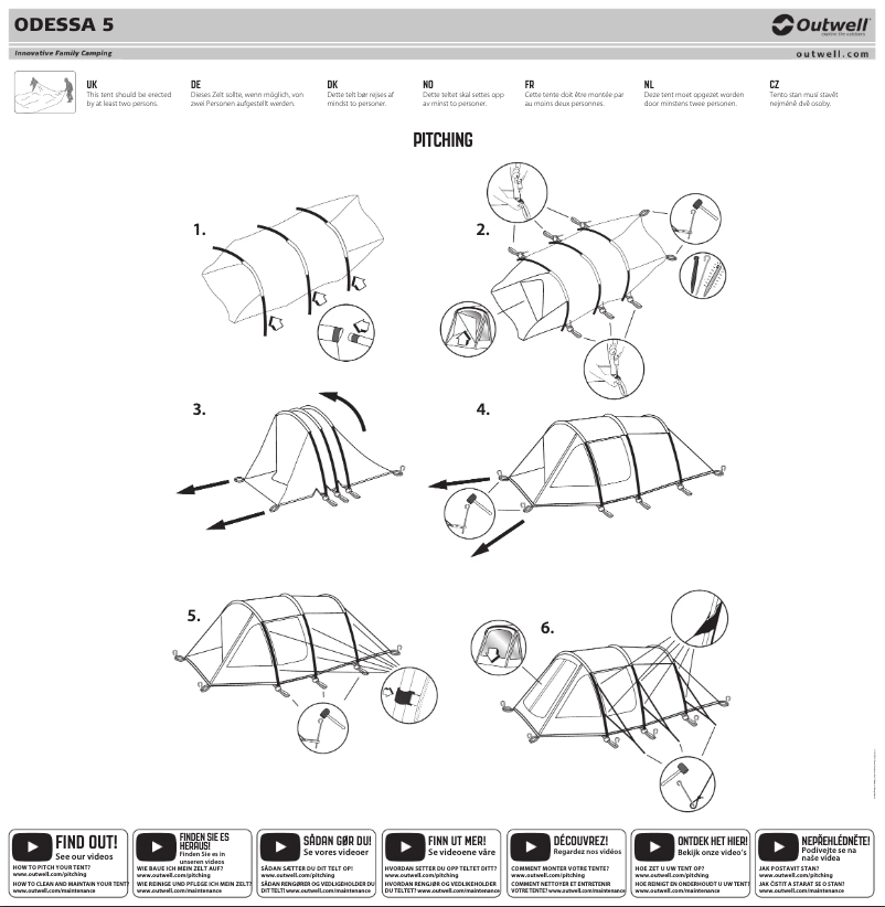 Image de la première page du manuel de l'appareil Odessa 5