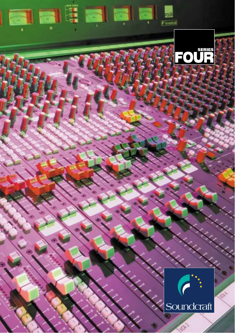 Page 1 de la notice Manuel utilisateur Soundcraft Series FOUR