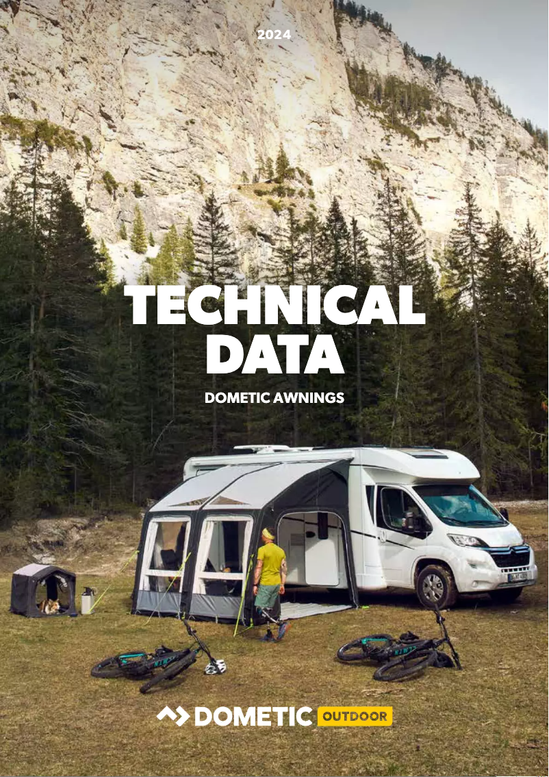 Page 1 de la notice Fiche technique Dometic HUB 2