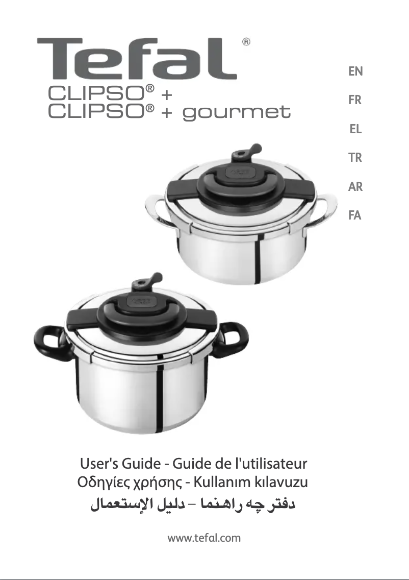 Page n°1 - Manuel utilisateur Tefal Clipso+ P43715