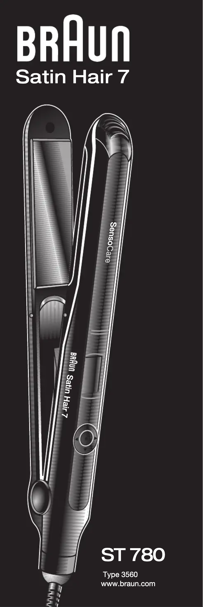 Page 1 de la notice Manuel utilisateur Braun SensoCare ST780