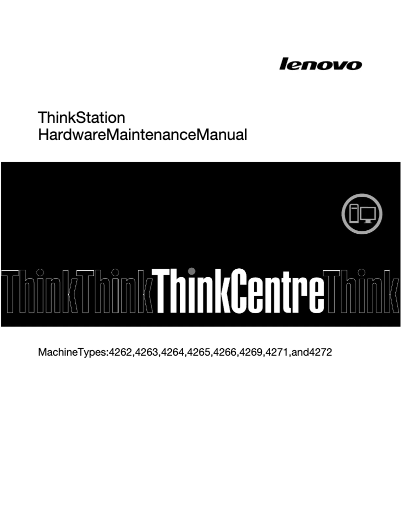Página 1 del manual Manual de usuario Lenovo ThinkStation C20x
