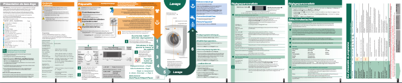 Page n°1 - Manuel utilisateur Siemens WM16S761FG