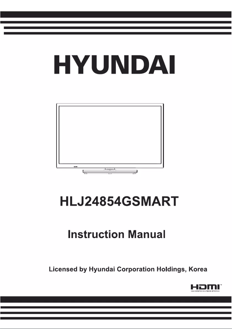 Page 1 de la notice Manuel utilisateur Hyundai HLJ 24854 GSMART