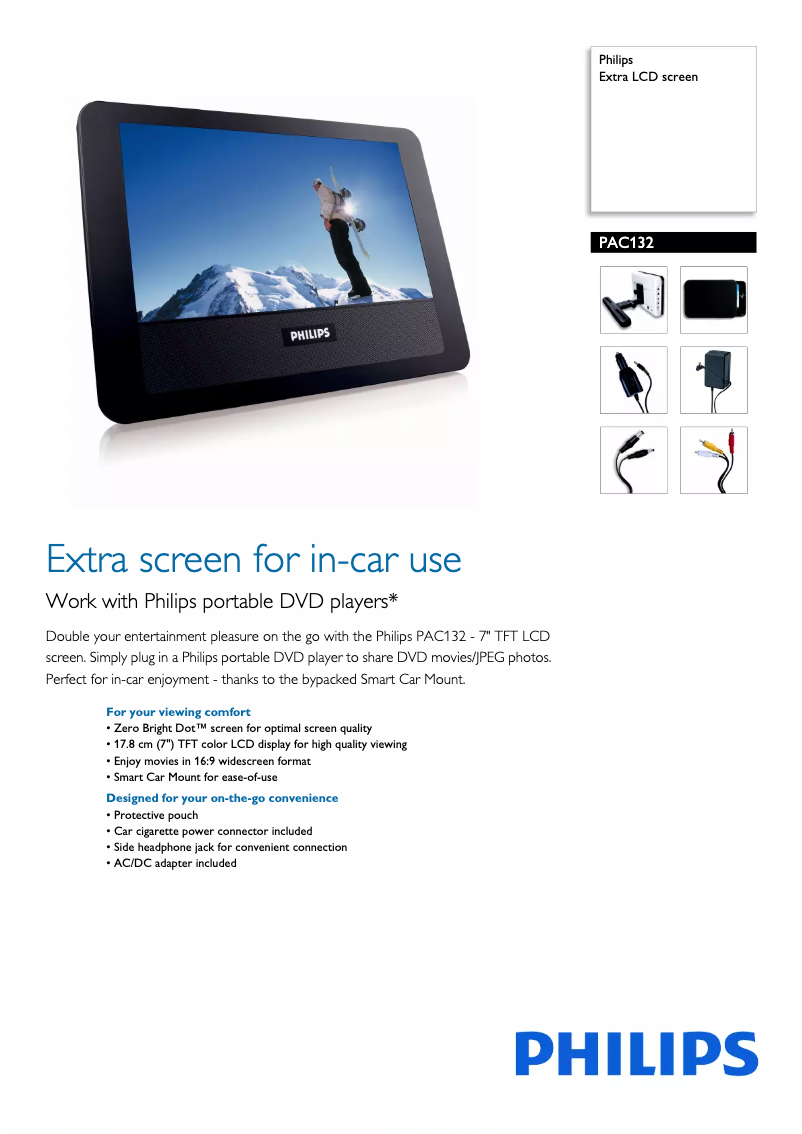 Imagen de la primera página del manual del dispositivo PAC132