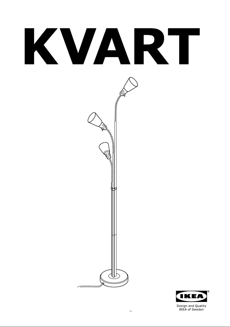 Image de la première page du manuel de l'appareil KVART