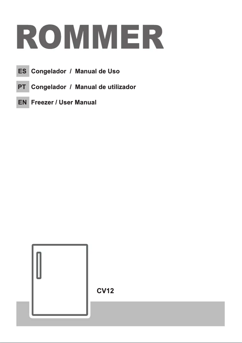 Image de la première page du manuel de l'appareil CV 12