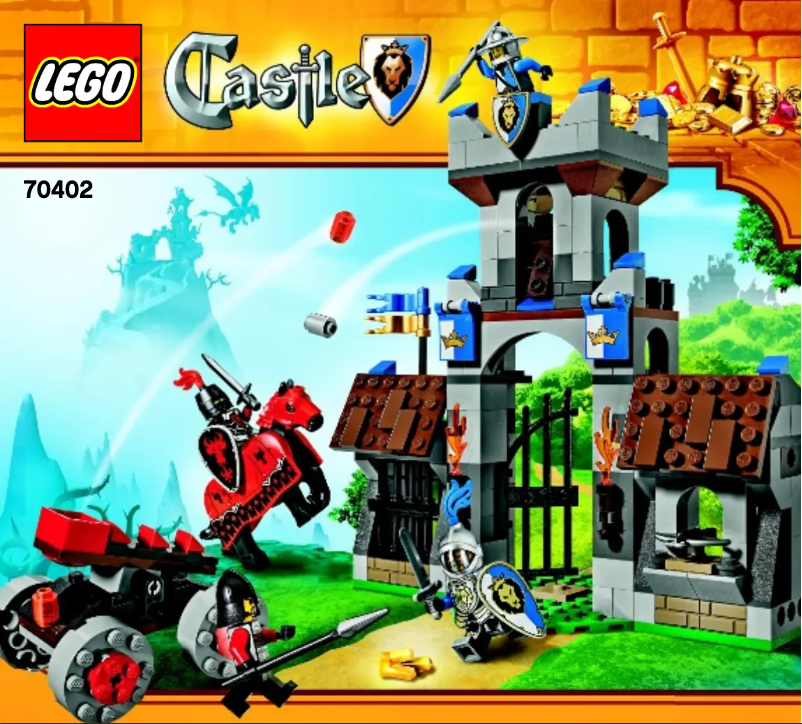 Page n°1 - Manuel utilisateur Lego Castle 70402