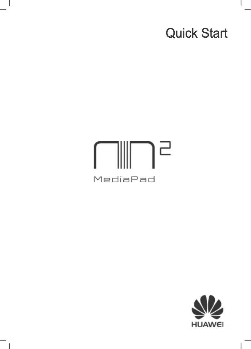 Image de la première page du manuel de l'appareil MediaPad M2 10