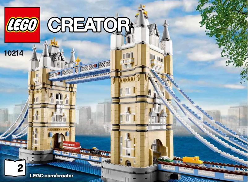 Page 1 de la notice Manuel utilisateur Lego Creator Expert 10214