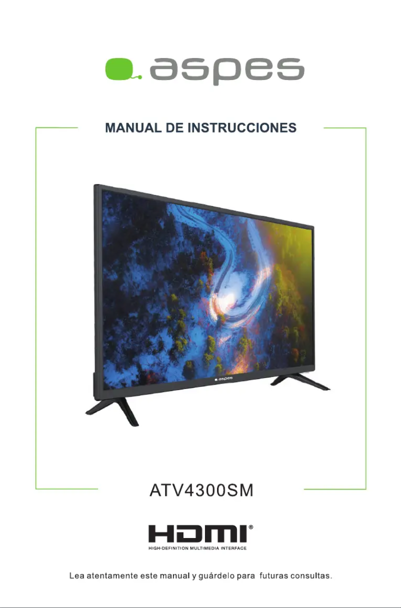 Image de la première page du manuel de l'appareil ATV4300SM