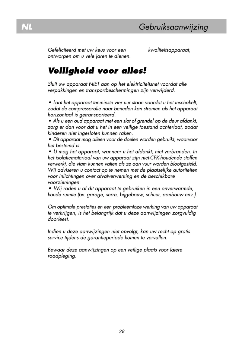 Page n°1 - Manuel utilisateur Beko RRN 1321 HCA