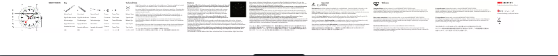 Page n°1 - Manuel utilisateur Mondaine Sport Night Vision GGM.D031