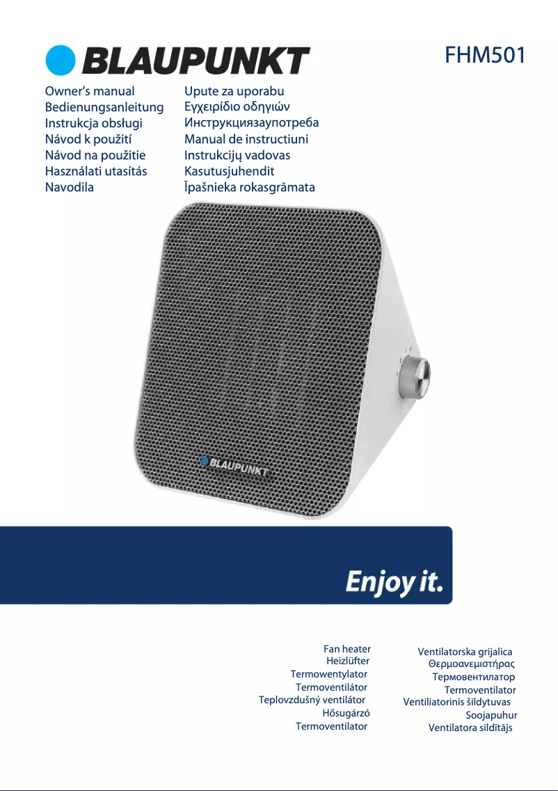 Página 1 del manual Manual de usuario Blaupunkt FHM501
